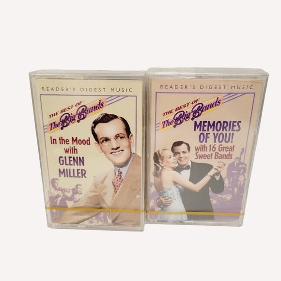 2 Reader's Digest The Best of The Big Bands Glenn Miller Sweet Bands Cassettes - Picture 1 of 4